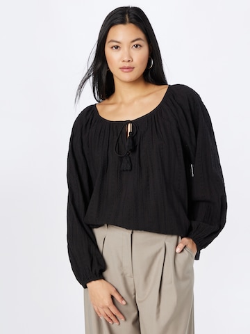 NLY by Nelly Blouse 'Lovely' in Black: front