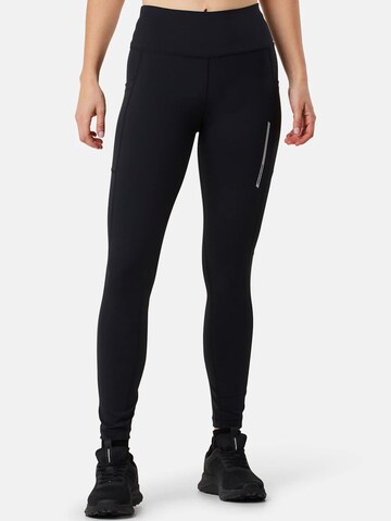 SWEDEMOUNT Skinny Sporthose 'Core'‌‌ in Schwarz: Vorderseite