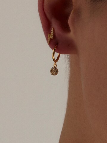 Luxenter - Pendientes 'Lipyo' en blanco