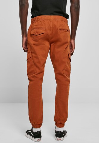 SOUTHPOLE Tapered Cargo trousers in Brown