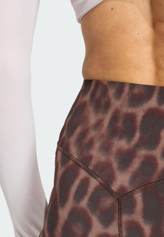 Skinny Leggings 'Optime Power Leopard' di ADIDAS PERFORMANCE in colori misti