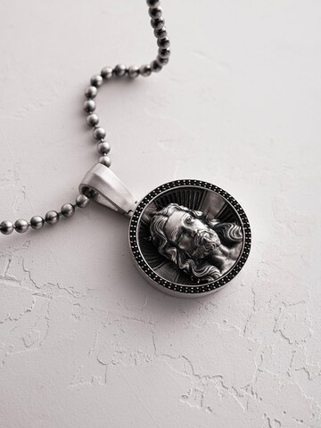 REYTEL Anhänger 'FACE OF JESUS CHRIST'‌‌‌ in Silber: Vorderseite