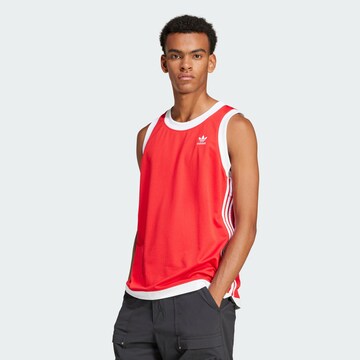 ADIDAS ORIGINALS - Camiseta en rojo: frente