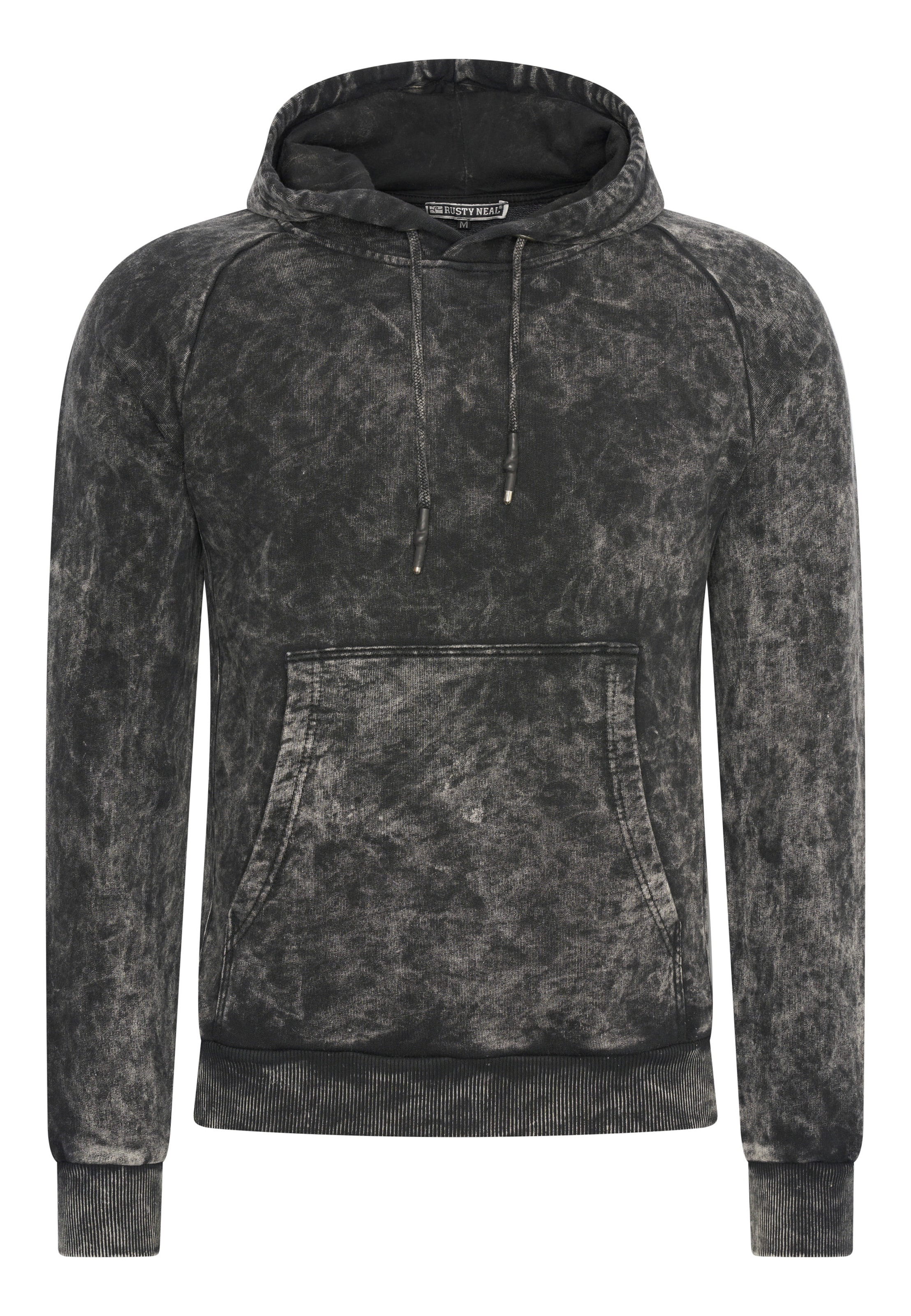 Rusty Neal Sweatshirt in Zwart: voorkant