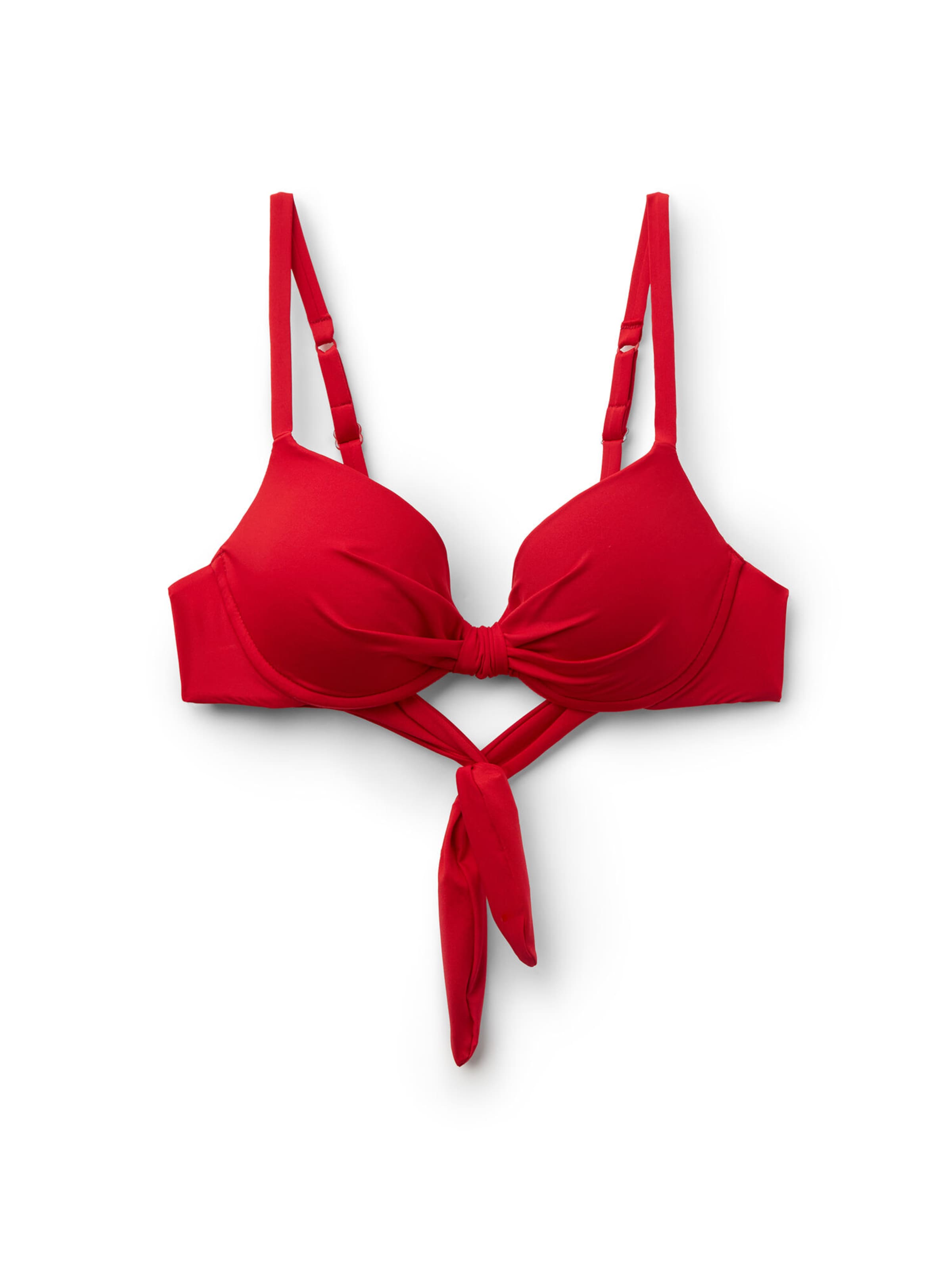 Tezenis Push-up Bikinitop 'Timeless Look' in Rot: Vorderseite