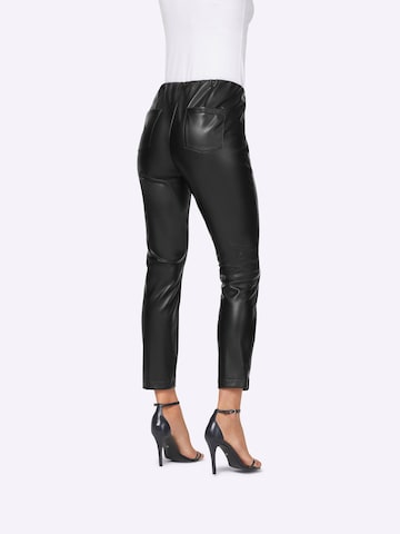 heine Slim fit Pants in Black