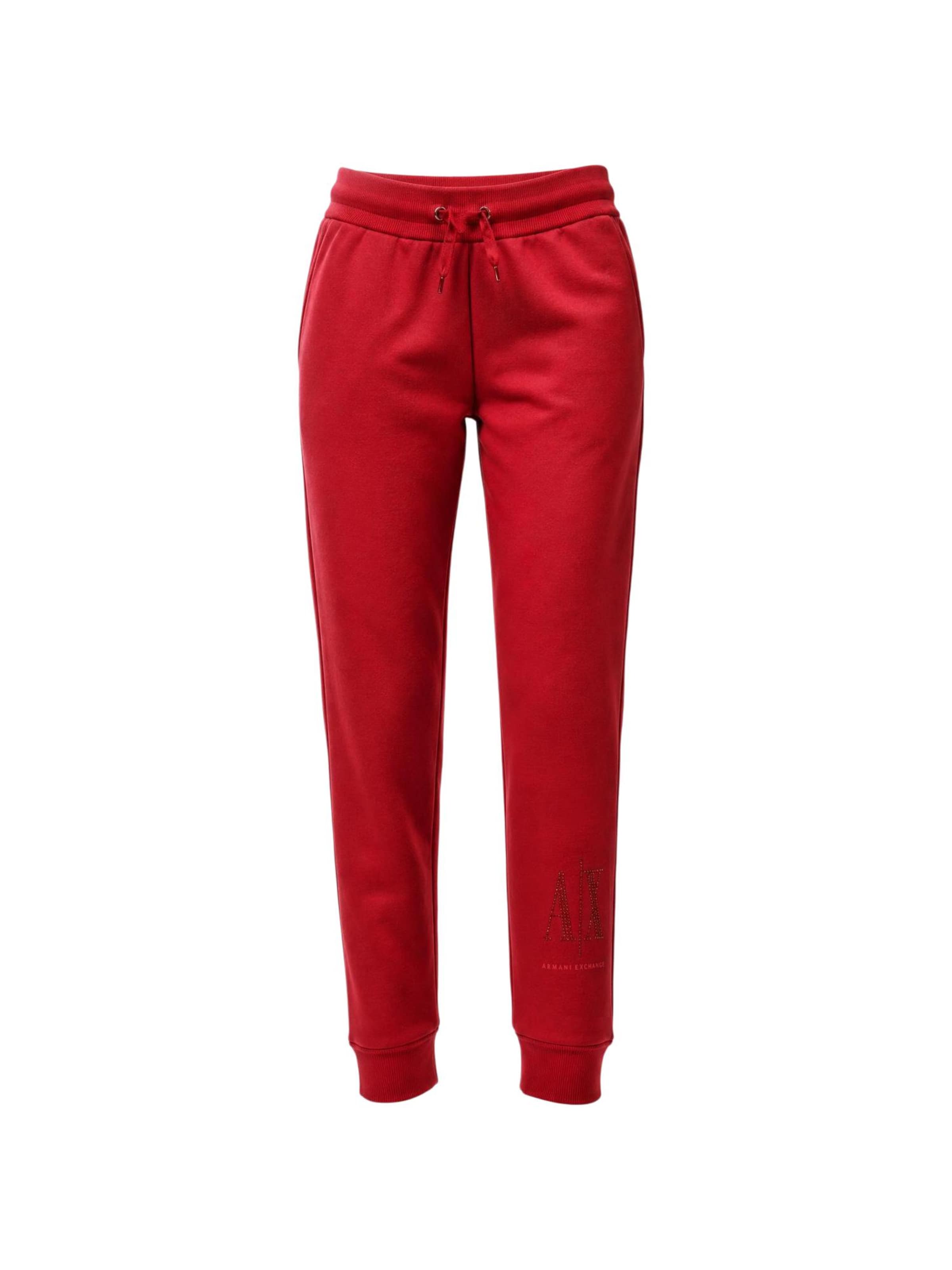 ARMANI EXCHANGE - Slimfit Pantalón deportivo 'XW000828 AF13397' en rojo: frente