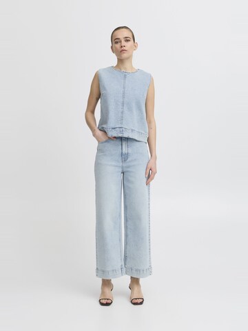 ICHI Loosefit Jeans 'IHarmios' in Blauw