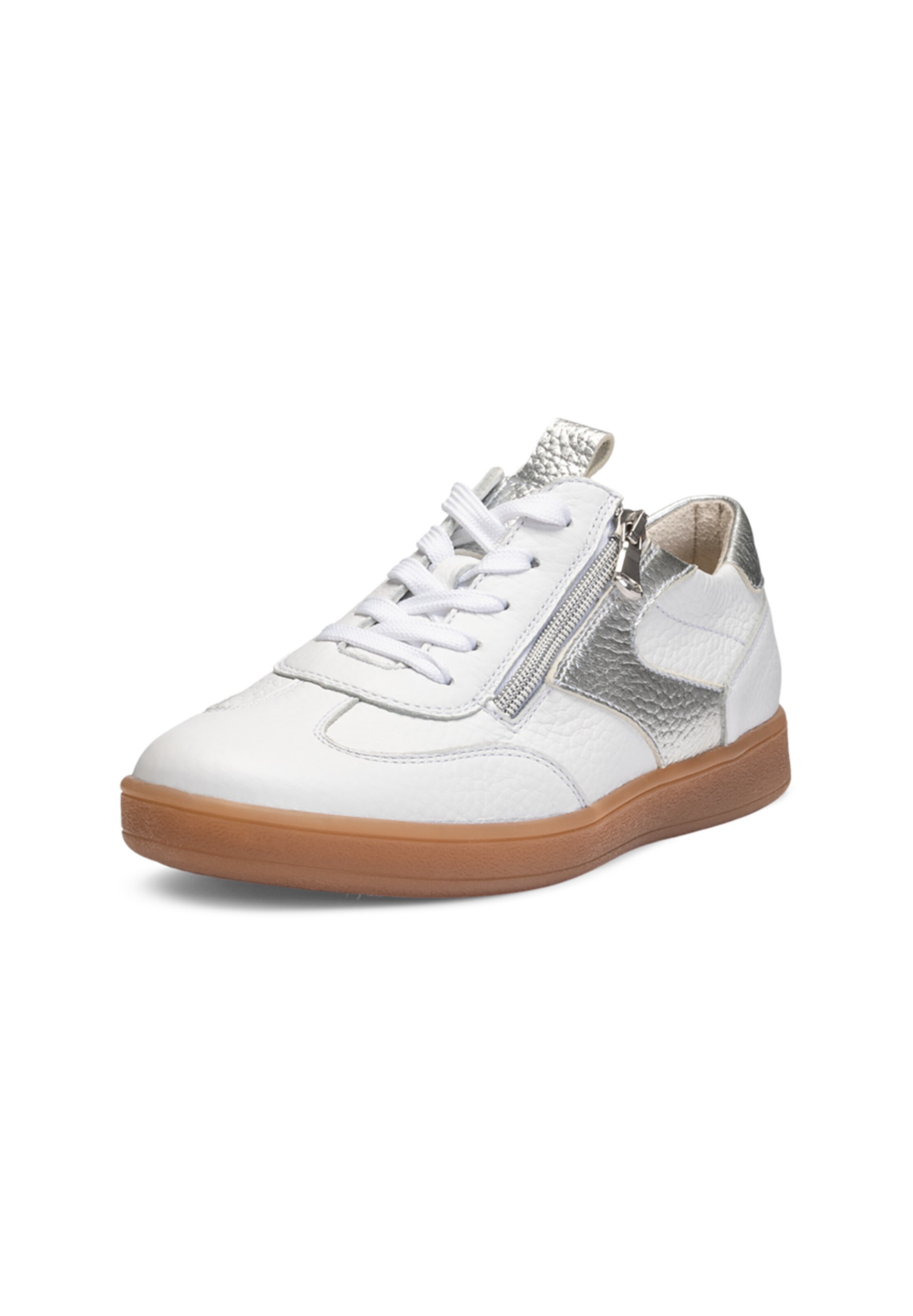Baskets basses VITAFORM en blanc : devant