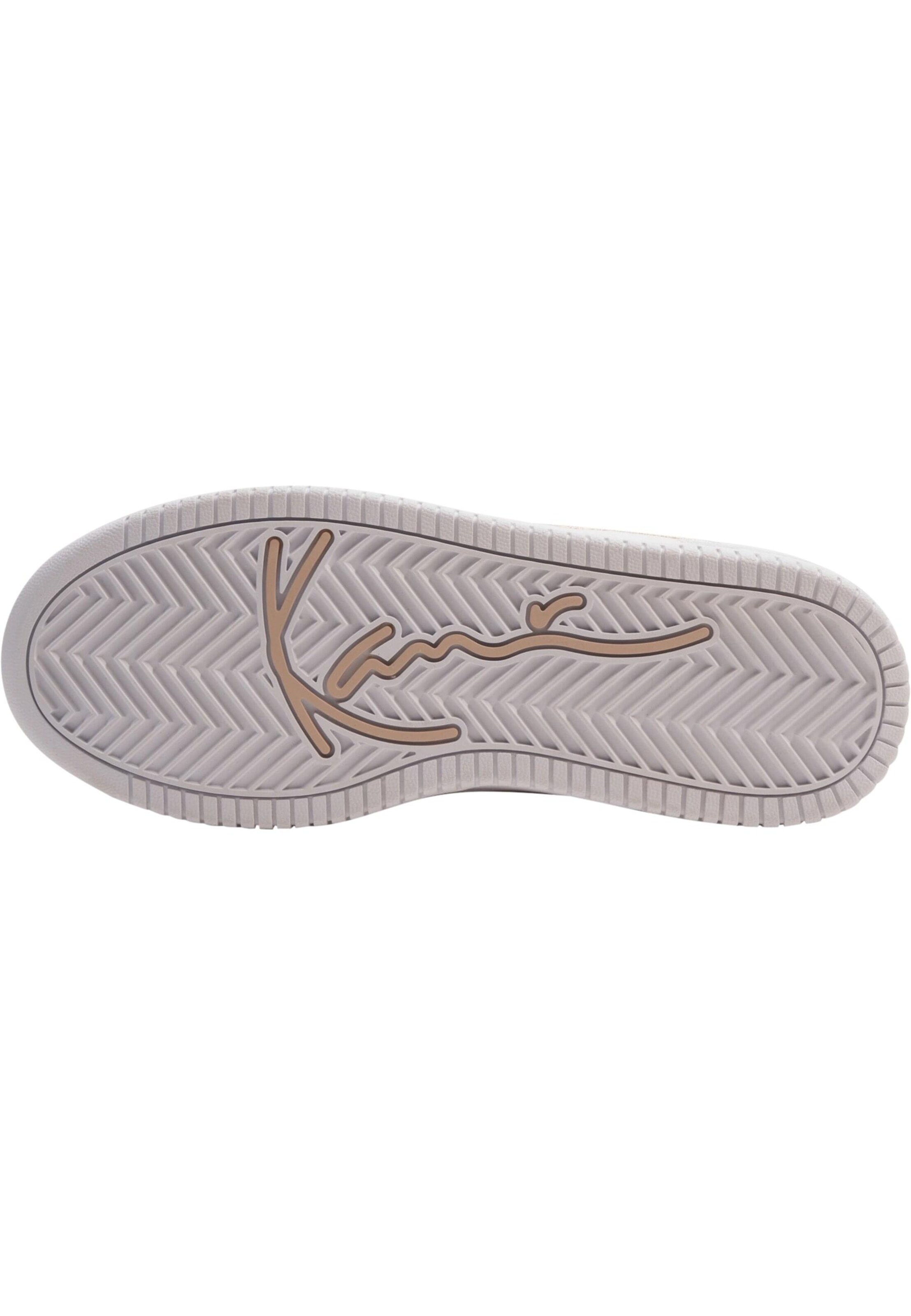 Karl Kani Platform trainers in White