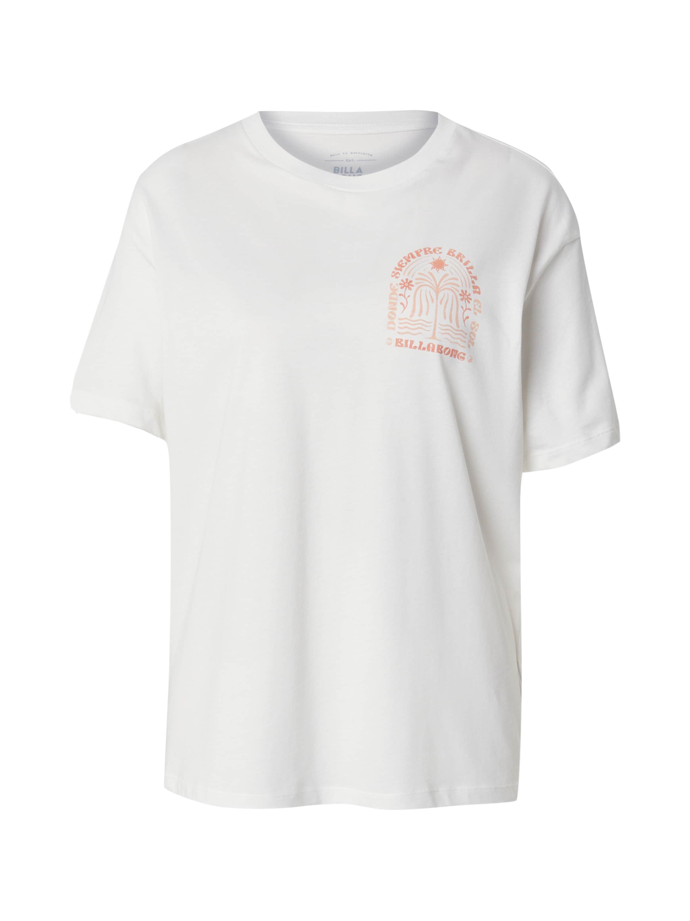 T-shirt 'ALWAYS LOOKING' BILLABONG en blanc : devant
