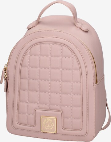 Braccialini Backpack in Pink: front