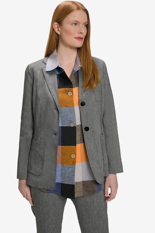 Ulla Popken Blazer in Grey: front