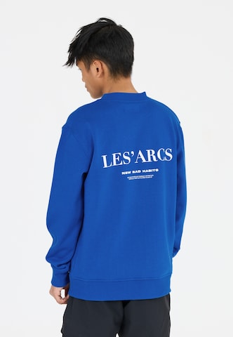 Les'Arcs Sweatshirt 'Deasach' in Blau