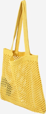 PIECES Shopper táska 'MARY' - sárga: elől