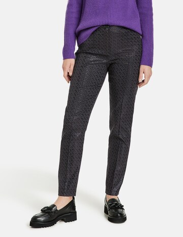 GERRY WEBER Regular Pants in Black: front