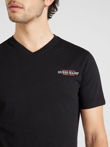 GUESS JEANS Shirt 'American Tradition' in Black