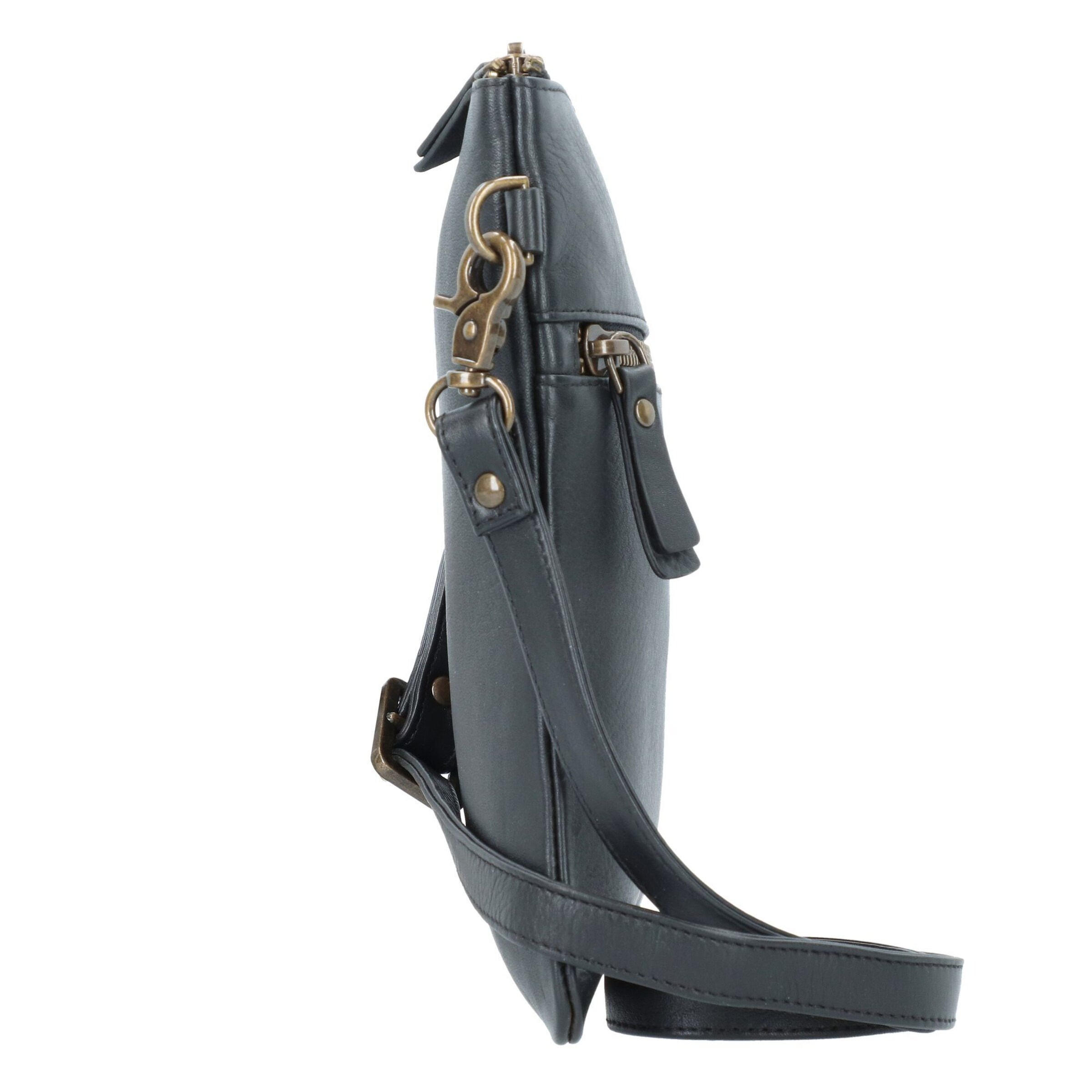 Esquire Crossbody Bag 'Peru' in Black