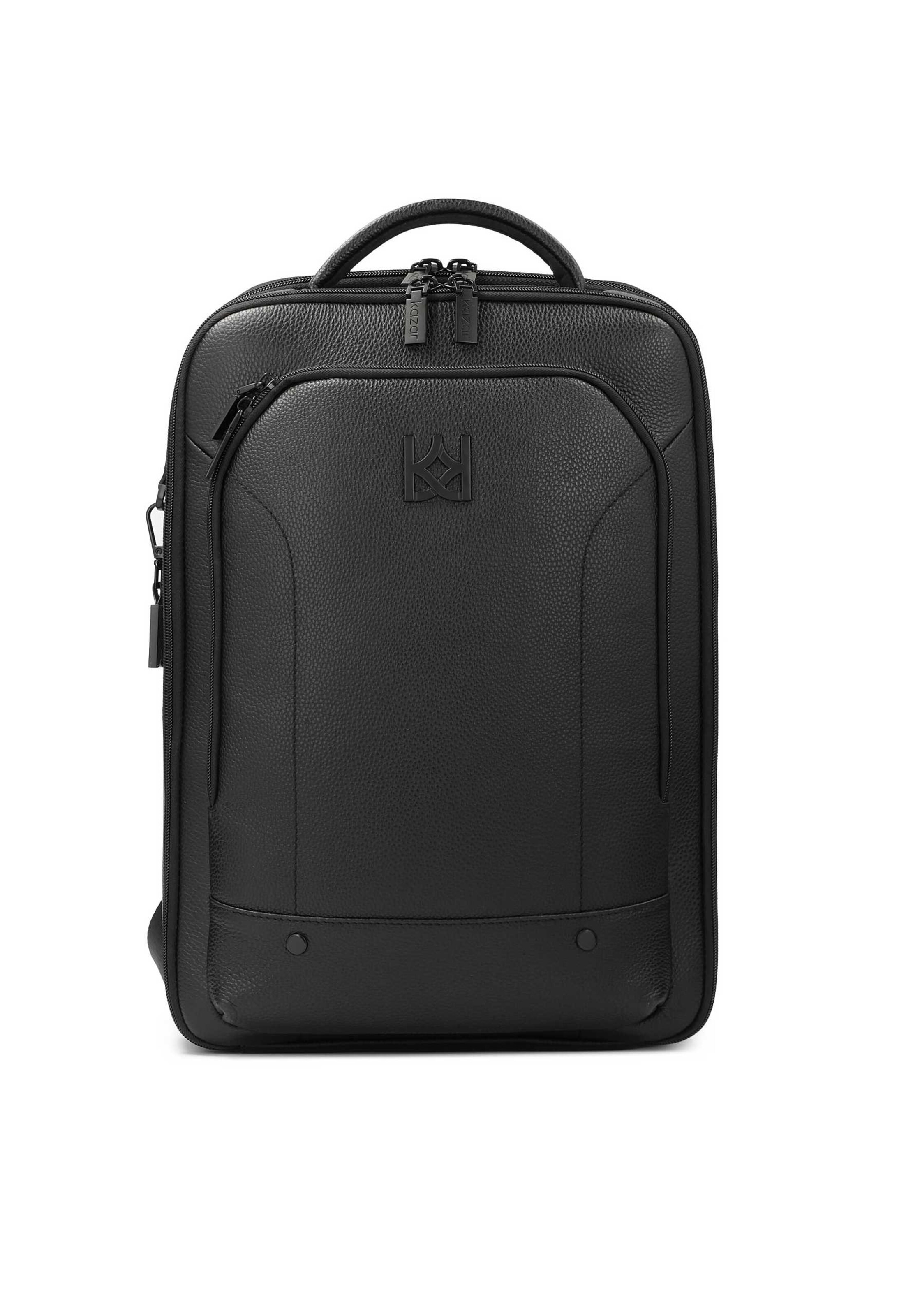 Kazar Backpack in Black: front