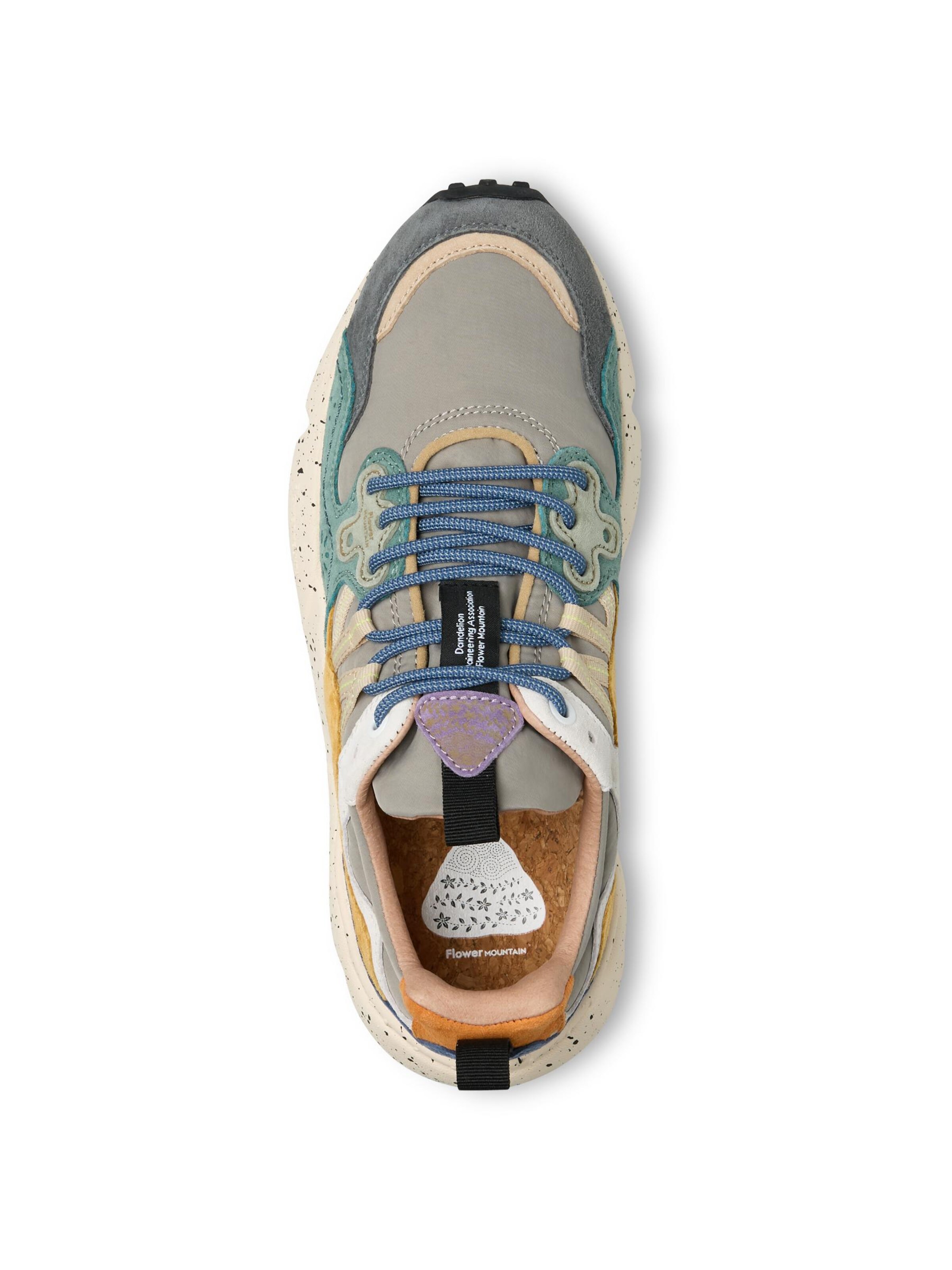 Baskets basses 'YAMANO 3 UNI' Flower Mountain en gris