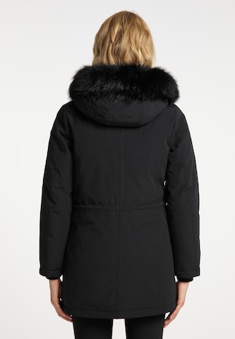 Usha Winter Parka in Black