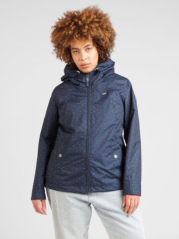 Ragwear Plus Between-Season Jacket 'MONADDE' in Blue: front