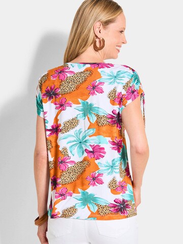 Goldner Shirt in Mischfarben