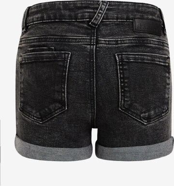 WE Fashion Skinny Shorts in Schwarz