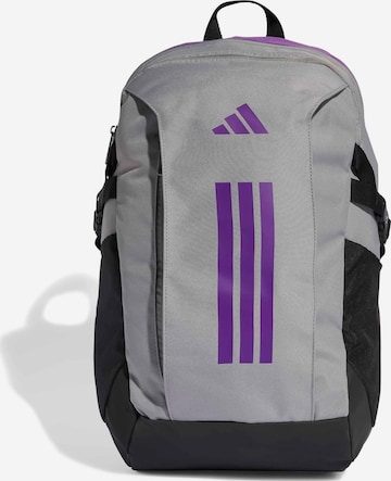 ADIDAS PERFORMANCE Sports backpack 'POWER VIII' in Grey: front