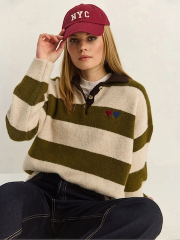 Pull-over 'Pullover' Bianco Lucci en beige