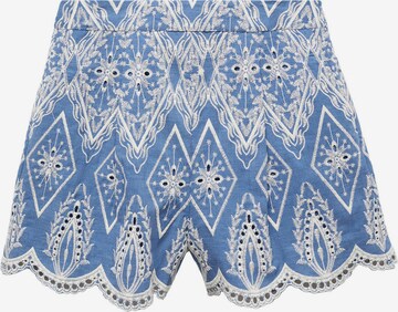 MANGO Regular Shorts 'MOORE' in Blau: predná strana