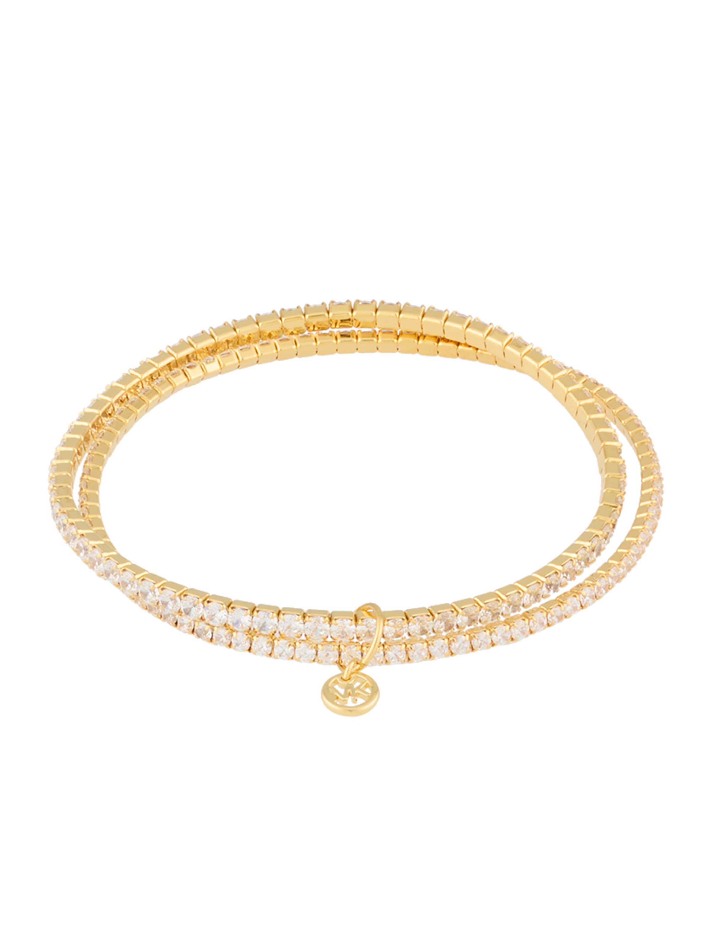 Braccialetto 'BRILLIANCE' di MICHAEL Michael Kors in oro: frontale