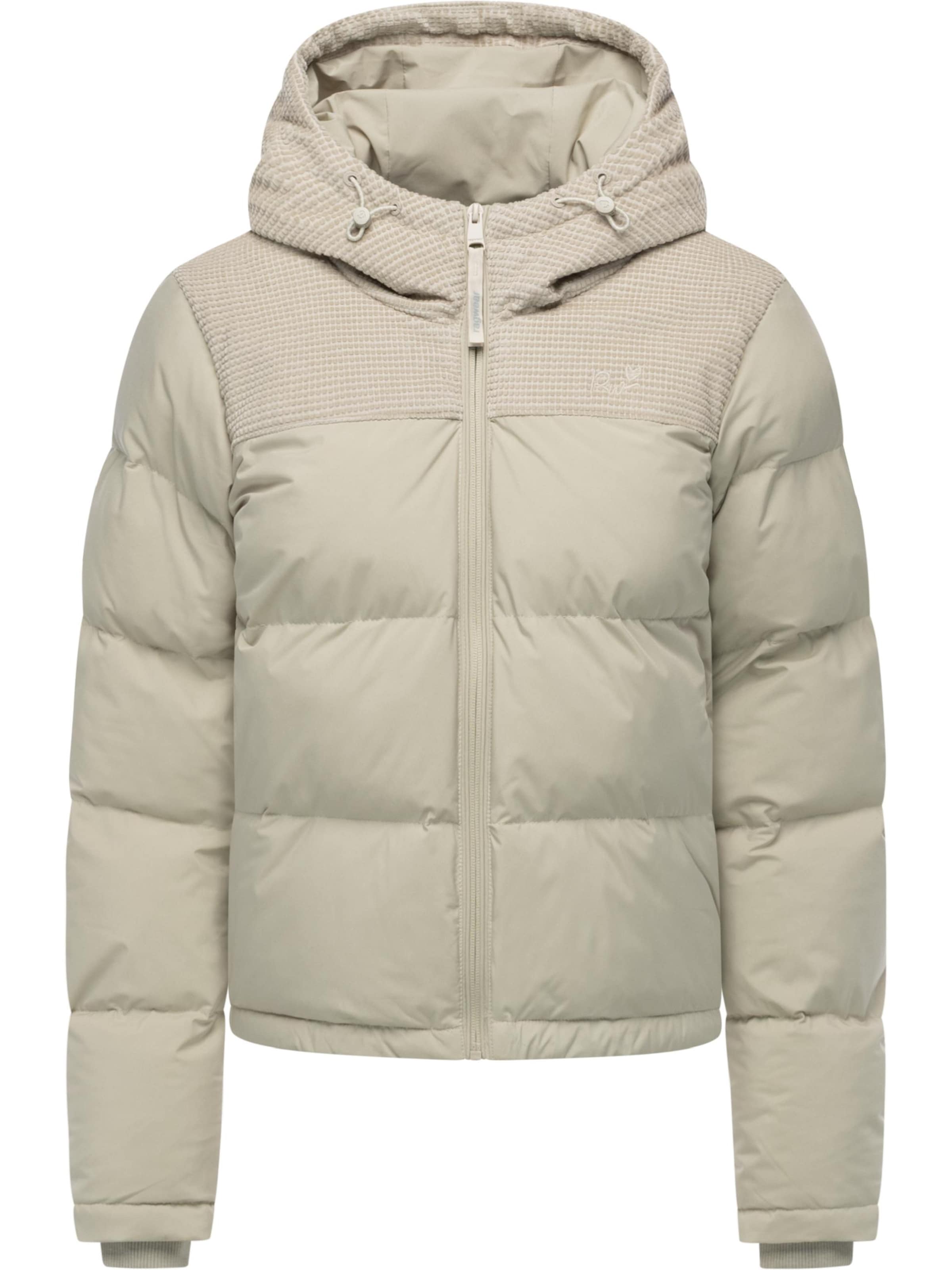 Ragwear Winterjas 'Amazze' in Beige: voorkant