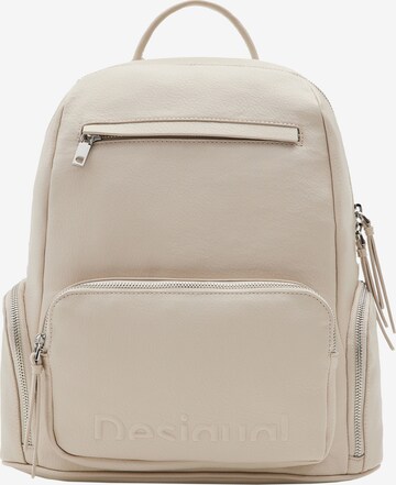 Desigual Backpack in Beige: front