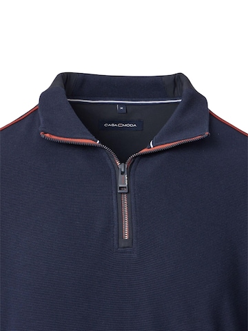 CASAMODA Sweatshirt 'Basic' in Blau: Vorderseite