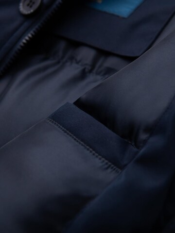 Ombre Winterjas 'OM-JAPJ-0287' in Blauw