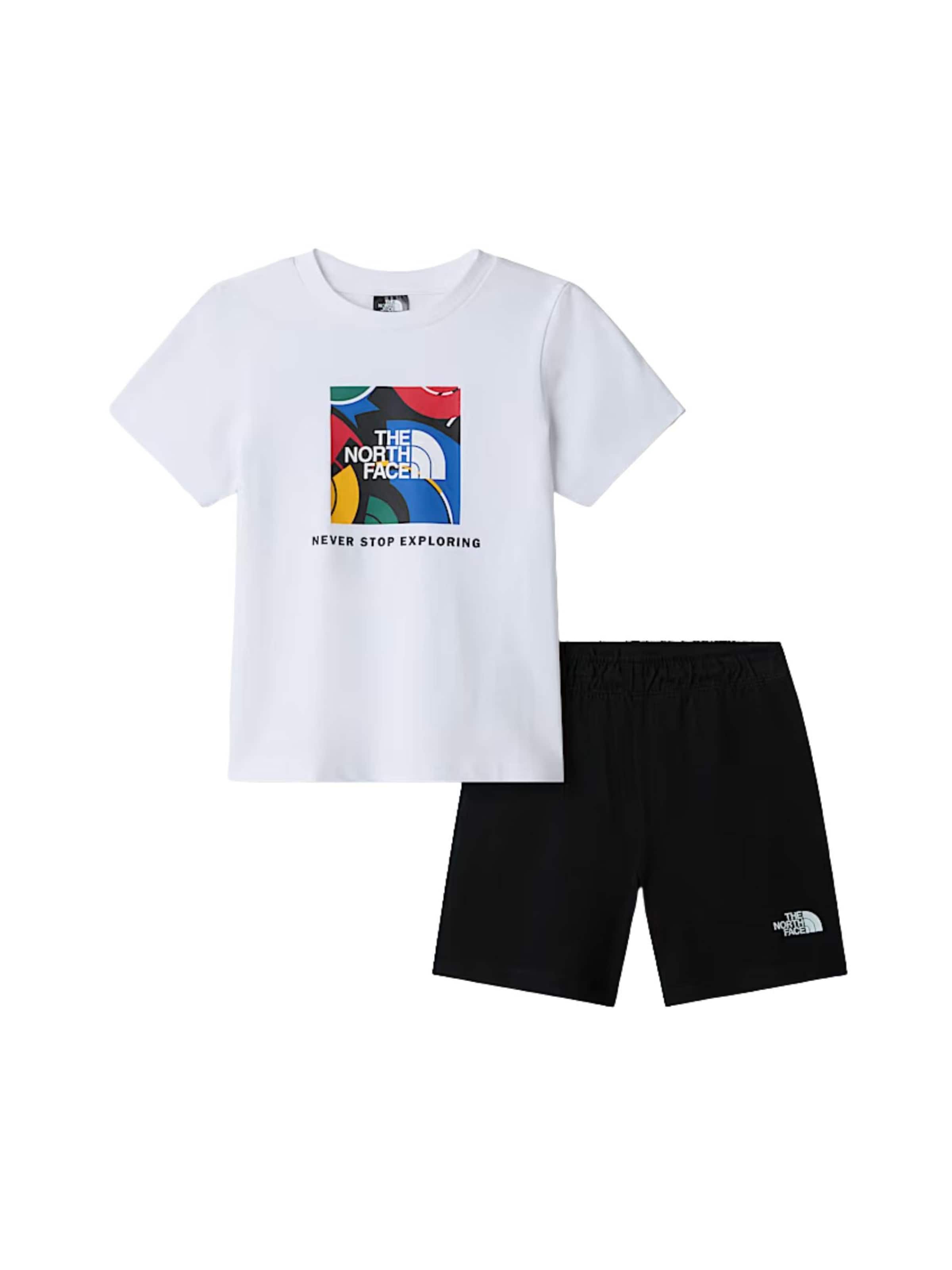 Set 'THE NORTH FACE kids KID BOX NSE PLAY SET Completi' THE NORTH FACE en blanc : devant