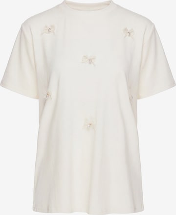 MYMO - Camiseta 'Pop' en beige: frente