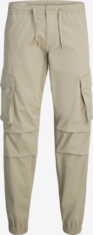 Pantalon cargo 'Kane Noah' JACK & JONES en beige : devant