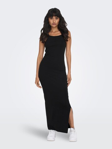 Robe 'KIRA' ONLY en noir : devant