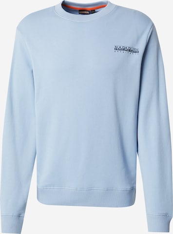 Sweat-shirt 'B-Sovana' NAPAPIJRI en bleu : devant