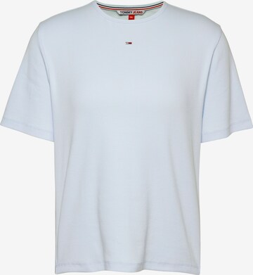 Tommy Jeans Curve Shirt in White: front