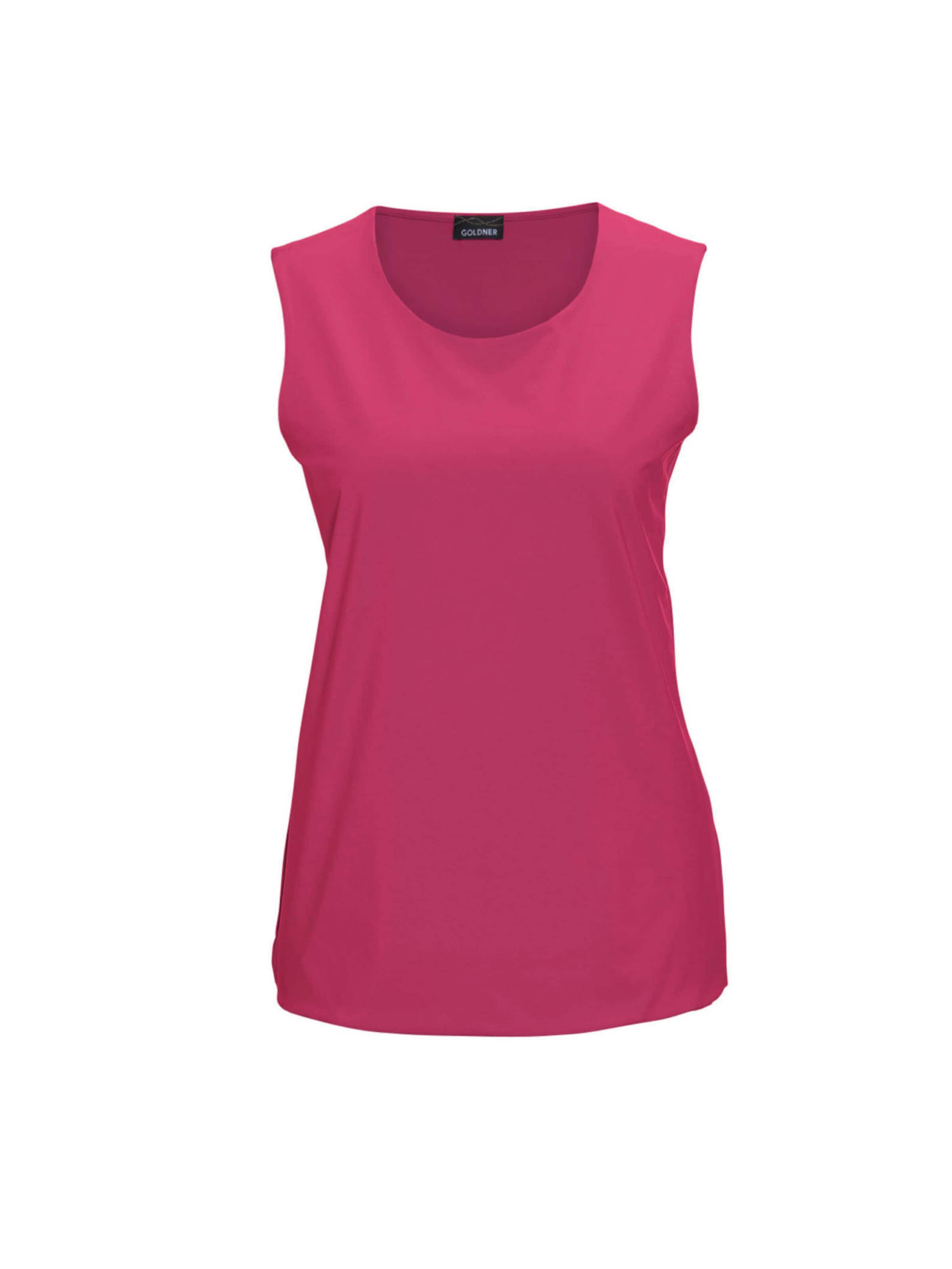 Goldner Top in Pink: Vorderseite