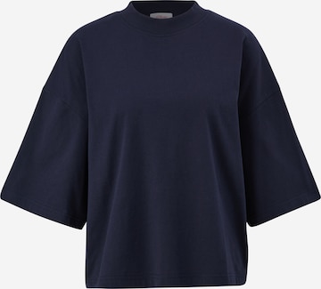 s.Oliver Oversized shirt in Blue: front