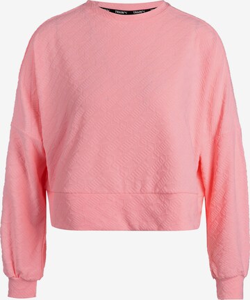 Sweat de sport PUMA en rose : devant