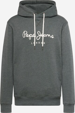 Pepe Jeans Sweatshirt 'NOUVEL' i grøn: forside