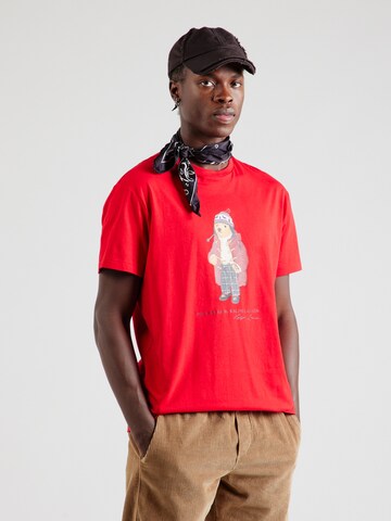 Polo Ralph Lauren T-Shirt in Rot: Vorderseite