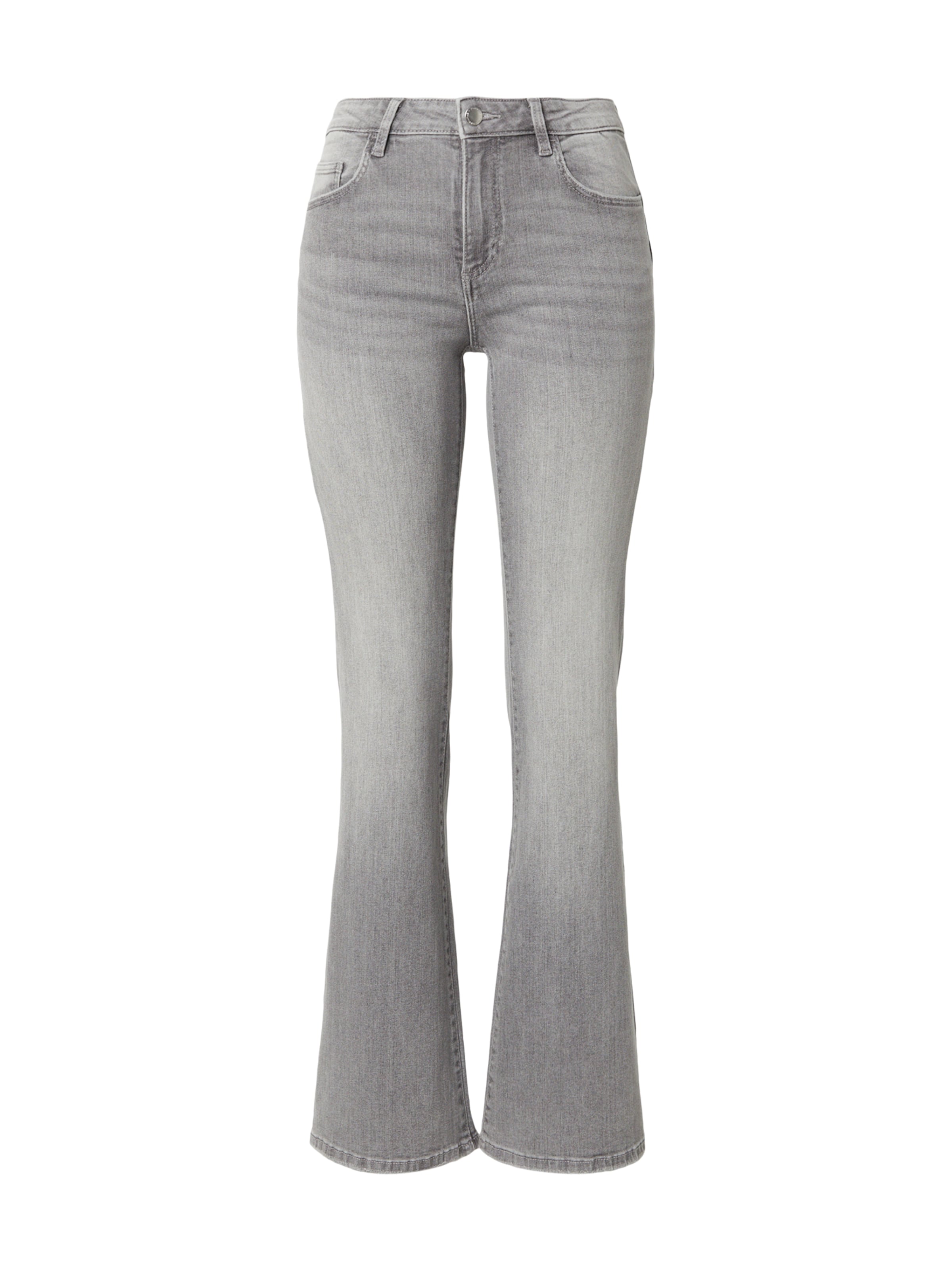 Tally Weijl Flared Jeans in Grau: Vorderseite