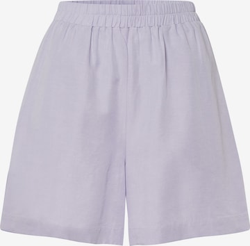 Les Lunes Hose 'ELLIE' in Lila: Vorderseite