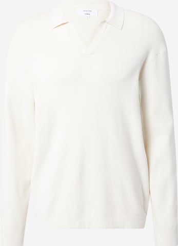DAN FOX APPAREL Sweater 'Davin' in White: front